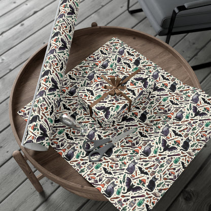 Ari's Witchy Muse Gift Wrap Papers, Birds of Valhalla, Home Decor, Printify