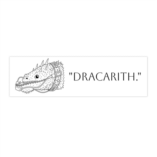 Sheepstealer Dracarith Bumper Stickers, Birds of Valhalla, Paper products, Printify