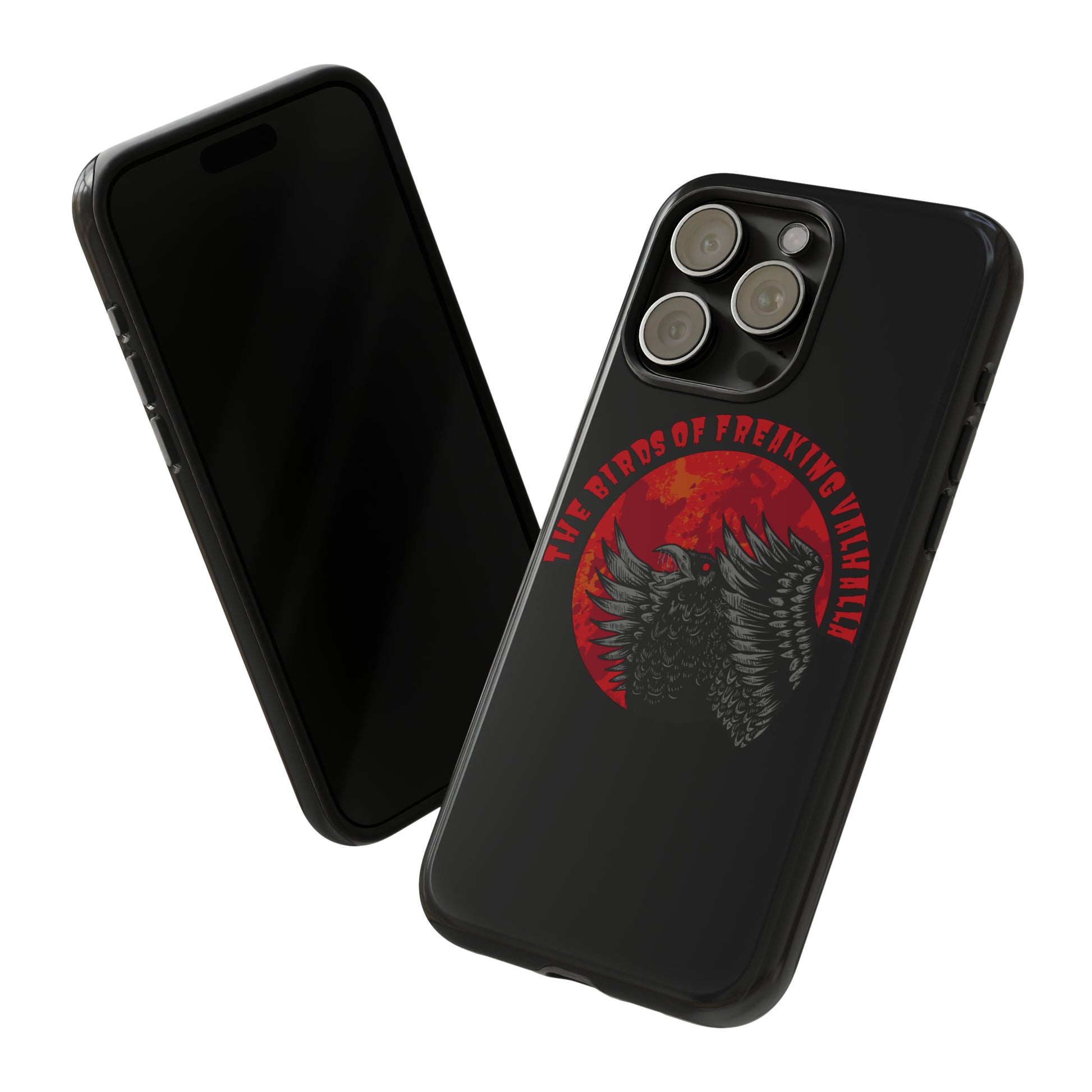 Iphone Birds of Freaking Valhalla Tough Cases, Birds of Valhalla, Phone Case, Printify