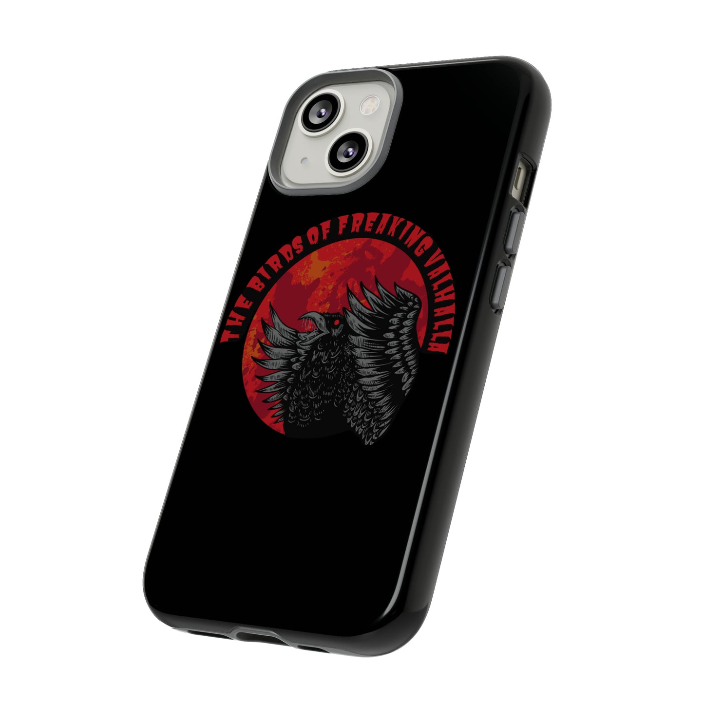 Iphone Birds of Freaking Valhalla Tough Cases, Birds of Valhalla, Phone Case, Printify