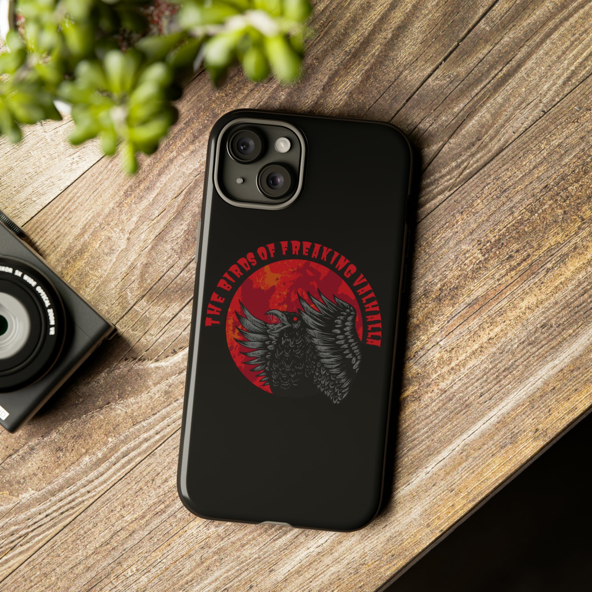 Iphone Birds of Freaking Valhalla Tough Cases, Birds of Valhalla, Phone Case, Printify