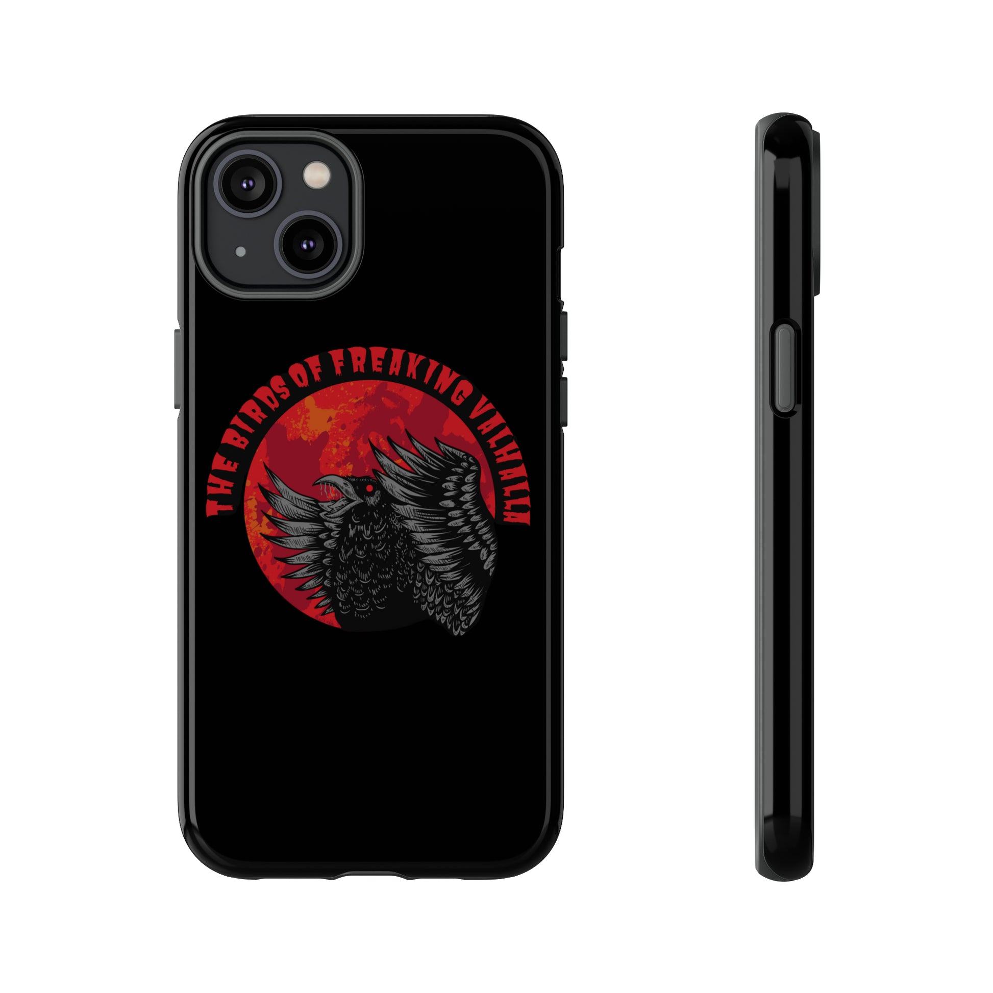 Iphone Birds of Freaking Valhalla Tough Cases, Birds of Valhalla, Phone Case, Printify