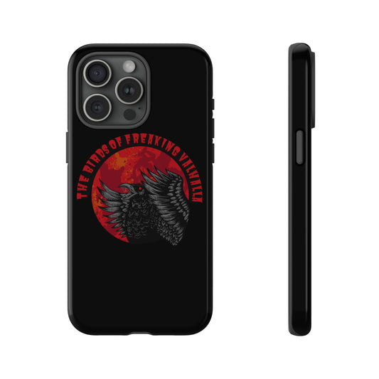 Iphone Birds of Freaking Valhalla Tough Cases, Birds of Valhalla, Phone Case, Printify