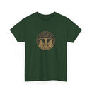 Unisex Heavy Cotton Tee, Birds of Valhalla, T-Shirt, Printify