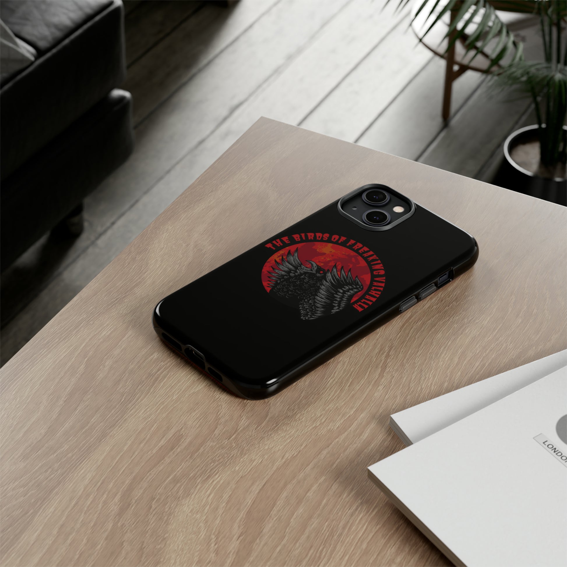 Iphone Birds of Freaking Valhalla Tough Cases, Birds of Valhalla, Phone Case, Printify