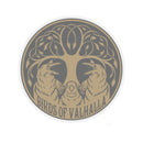Kiss-Cut Stickers, Birds of Valhalla, Paper products, Printify