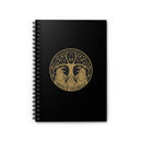 Spiral Notebook - Ruled Line, Birds of Valhalla, Paper products, Printify