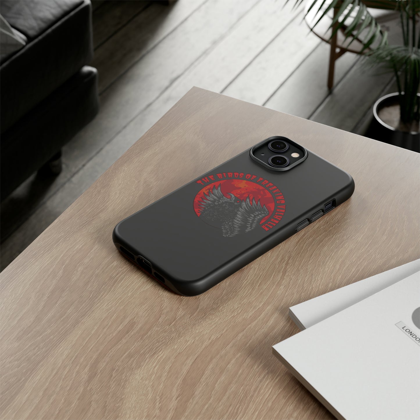 Iphone Birds of Freaking Valhalla Tough Cases, Birds of Valhalla, Phone Case, Printify