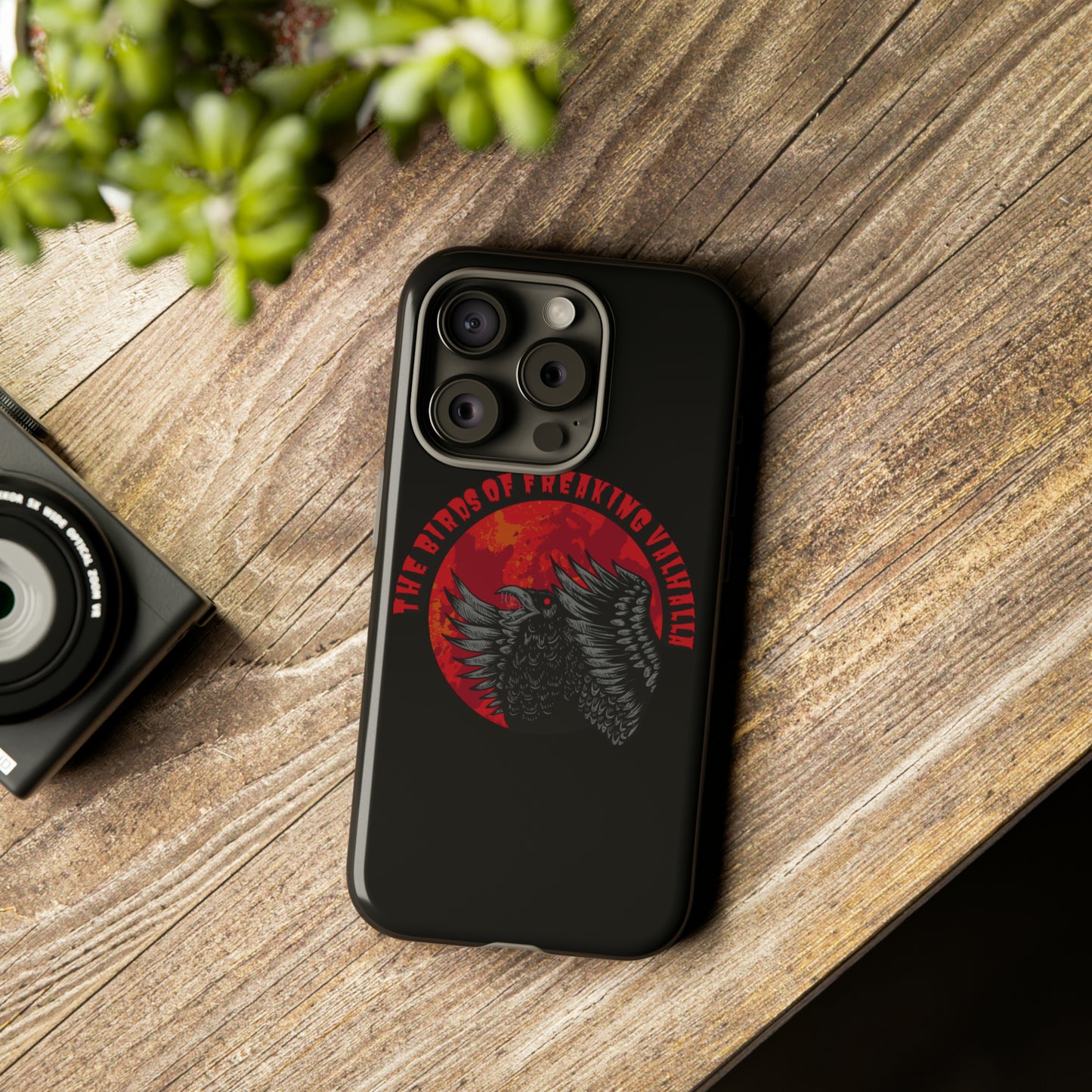 Iphone Birds of Freaking Valhalla Tough Cases, Birds of Valhalla, Phone Case, Printify