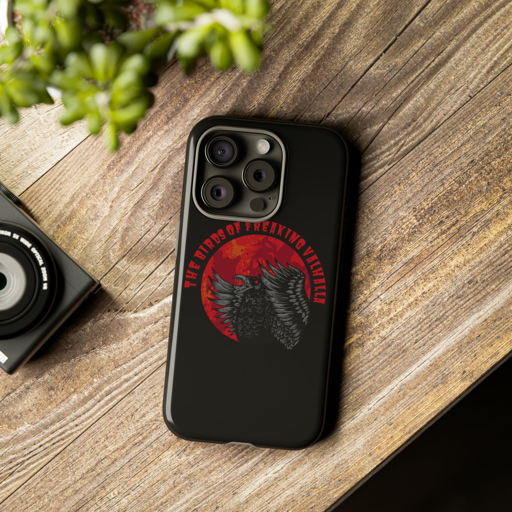 Iphone Birds of Freaking Valhalla Tough Cases, Birds of Valhalla, Phone Case, Printify