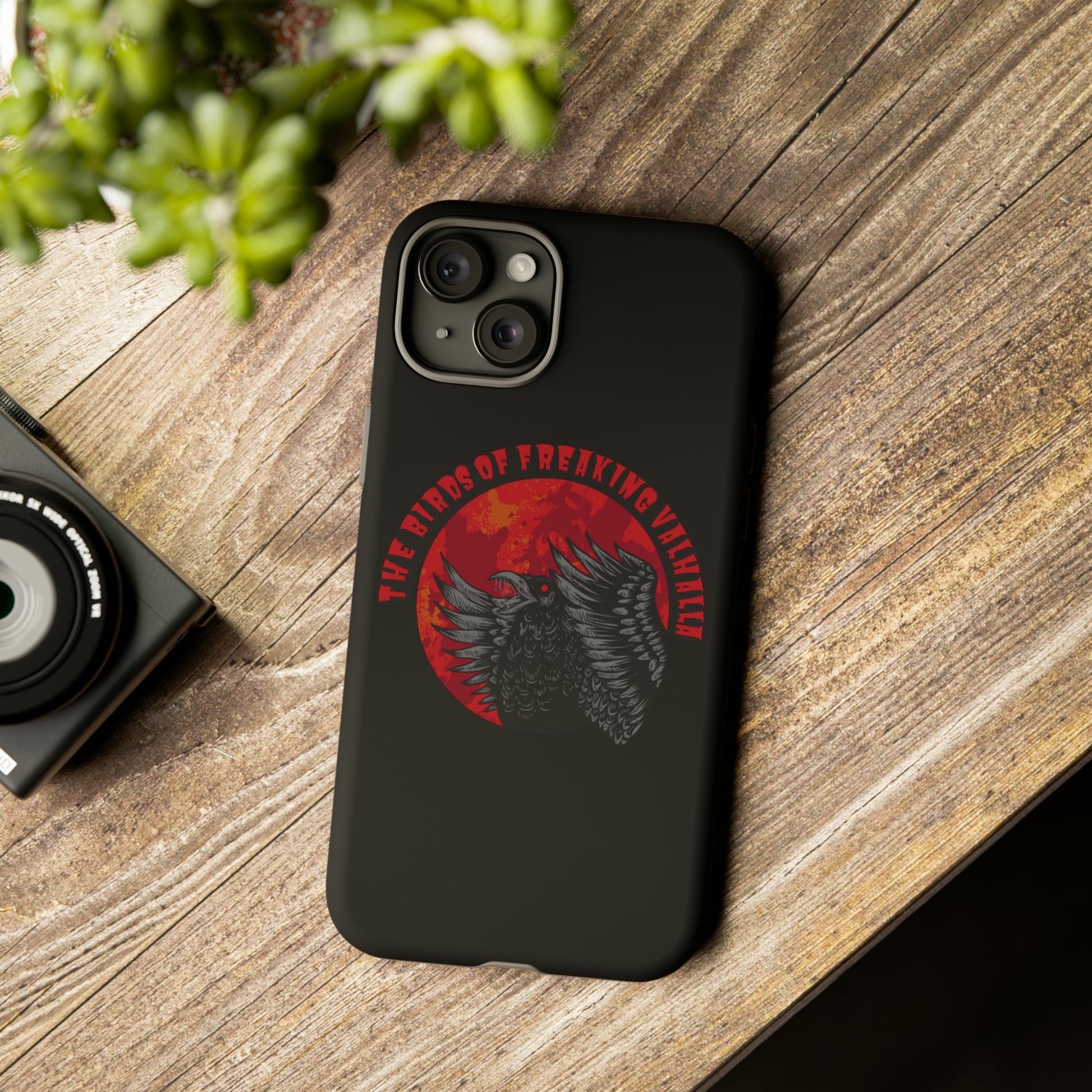 Iphone Birds of Freaking Valhalla Tough Cases, Birds of Valhalla, Phone Case, Printify