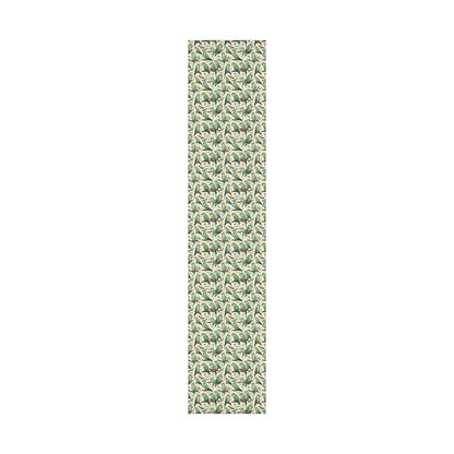 Green Quaker Parrot Gift Wrap Papers, Birds of Valhalla, Home Decor, Printify