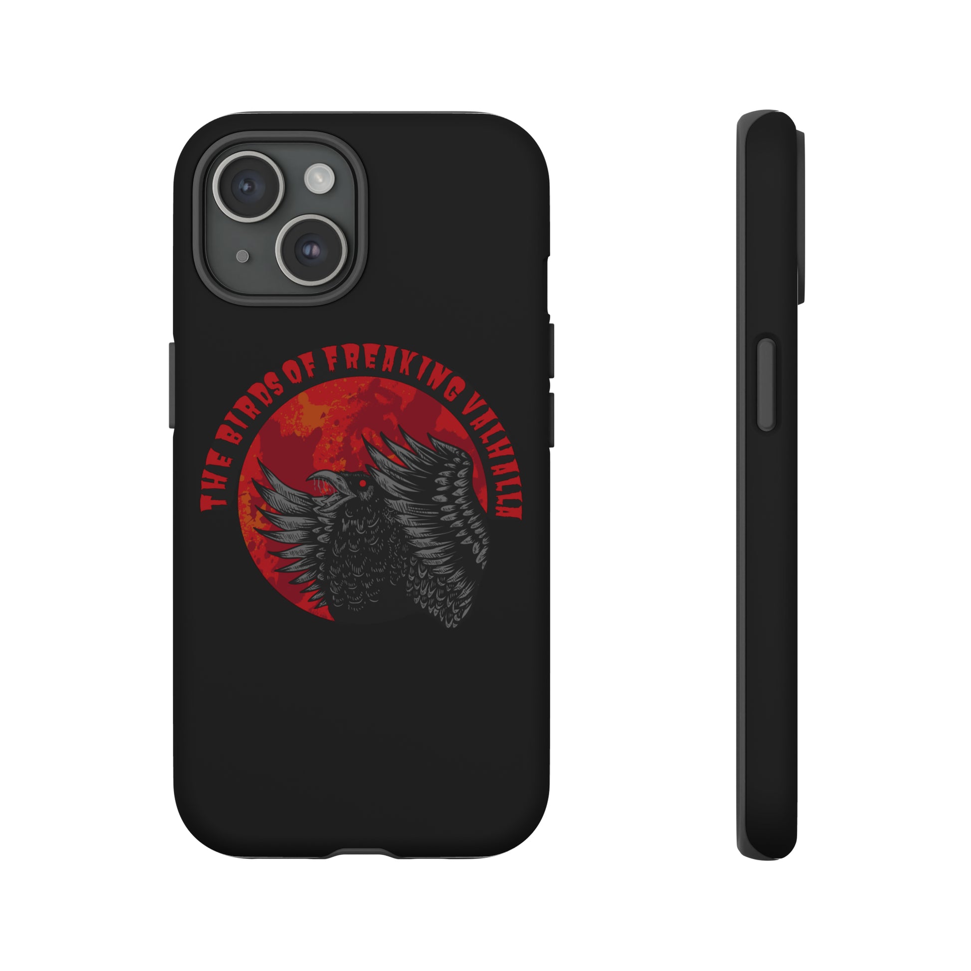 Iphone Birds of Freaking Valhalla Tough Cases, Birds of Valhalla, Phone Case, Printify