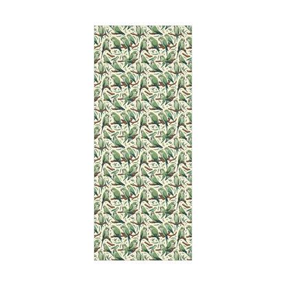 Green Quaker Parrot Gift Wrap Papers, Birds of Valhalla, Home Decor, Printify