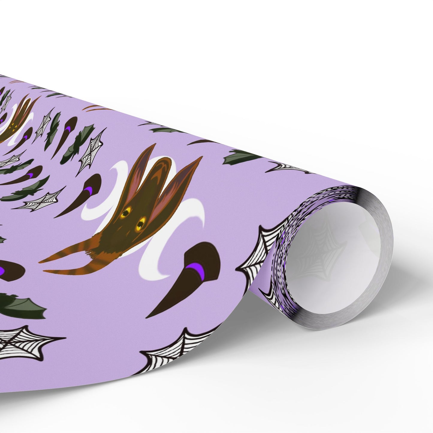 Yule Goat Witchy Alternative Wrapping Paper, Birds of Valhalla, Home Decor, Printify