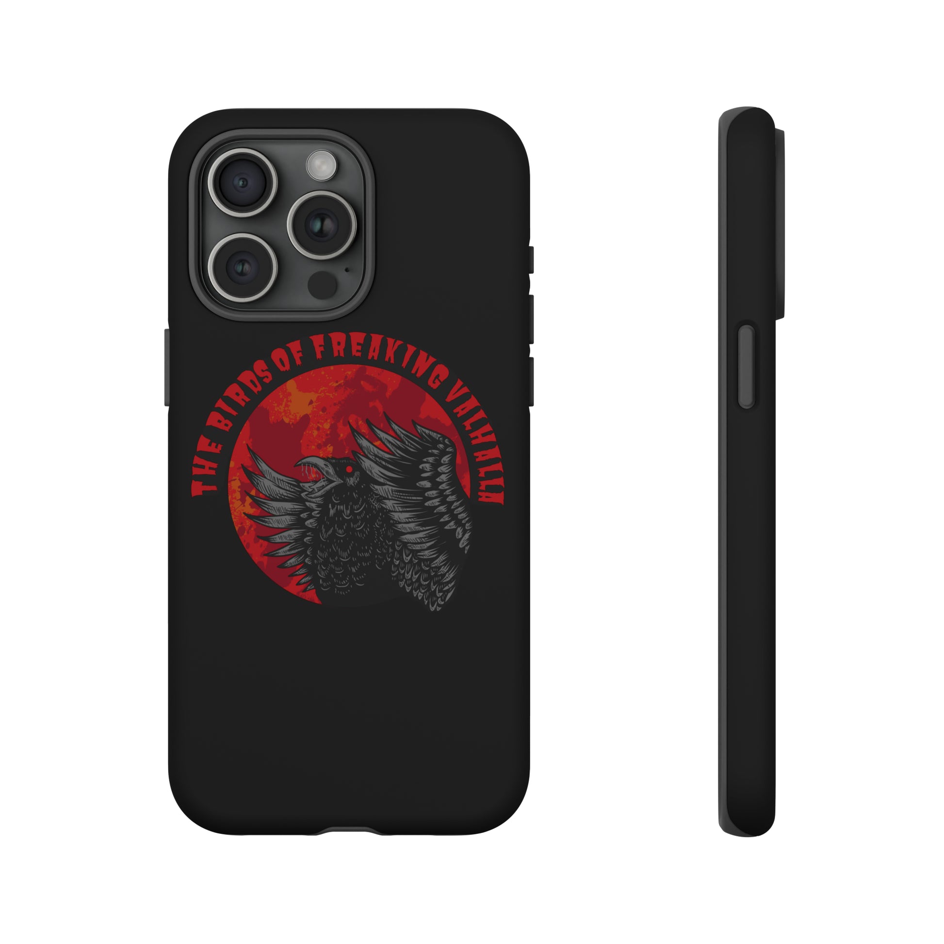 Iphone Birds of Freaking Valhalla Tough Cases, Birds of Valhalla, Phone Case, Printify