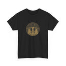 Unisex Heavy Cotton Tee, Birds of Valhalla, T-Shirt, Printify