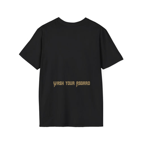 Birds of Valhalla Wash your Asgard Unisex Softstyle T-Shirt, Birds of Valhalla, T-Shirt, Printify