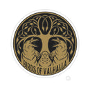 Kiss-Cut Stickers, Birds of Valhalla, Paper products, Printify