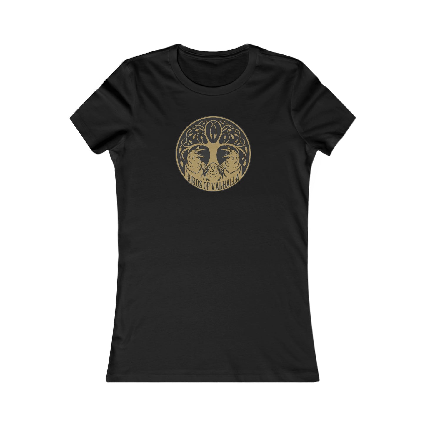 Women's Favorite Tee, Birds of Valhalla, T-Shirt, Printify