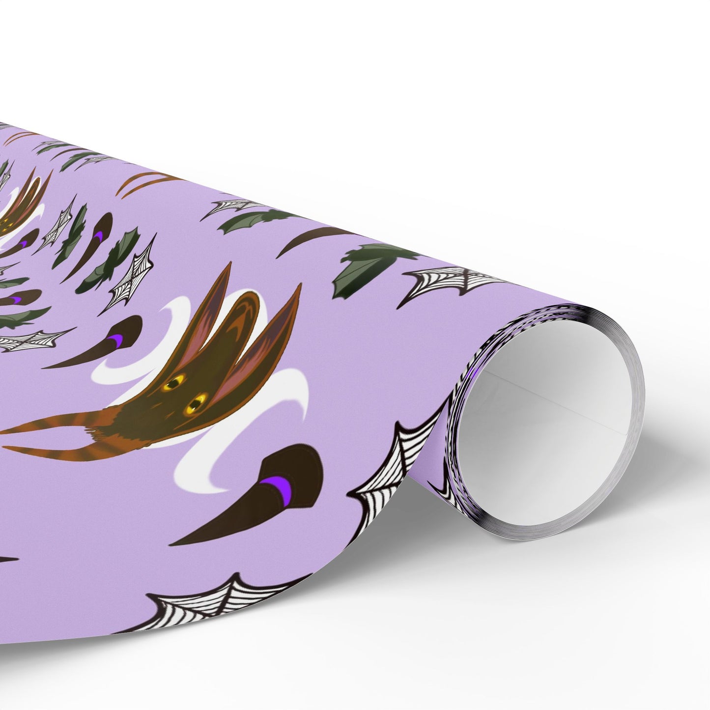 Yule Goat Witchy Alternative Wrapping Paper, Birds of Valhalla, Home Decor, Printify