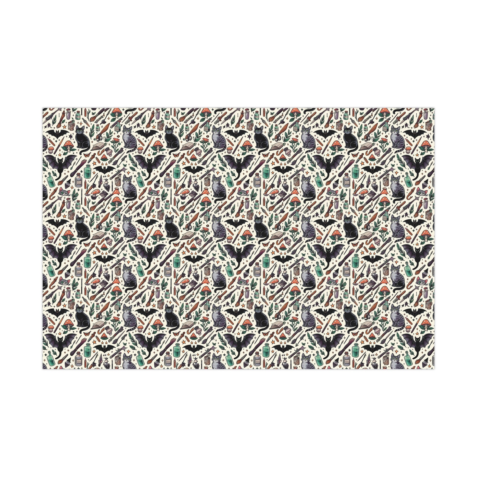 Ari's Witchy Muse Gift Wrap Papers, Birds of Valhalla, Home Decor, Printify