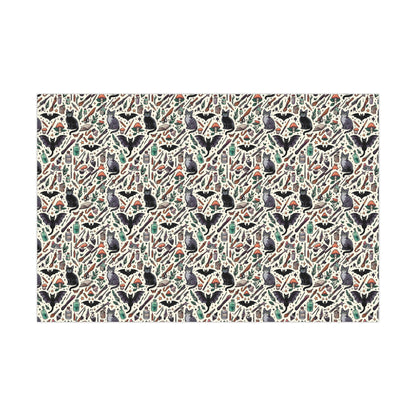 Ari's Witchy Muse Gift Wrap Papers, Birds of Valhalla, Home Decor, Printify