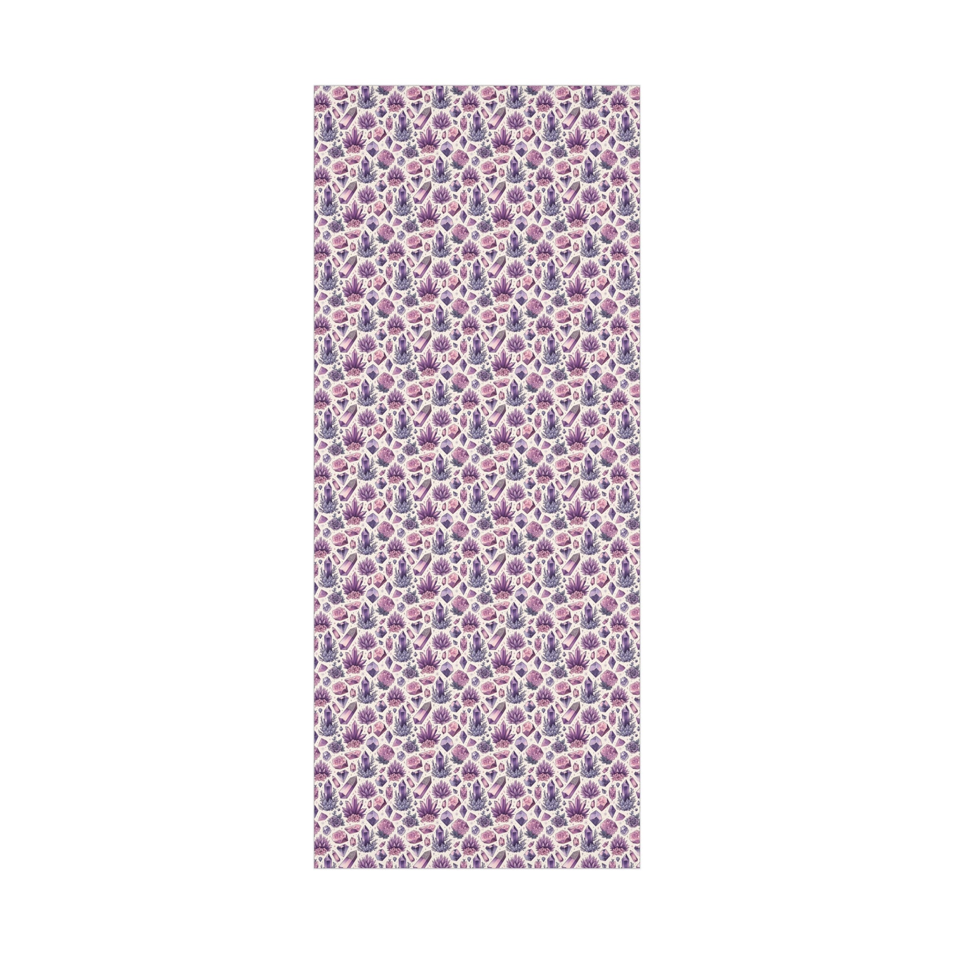 Amethyst Crystal Gift Wrap Papers, Birds of Valhalla, Home Decor, Printify