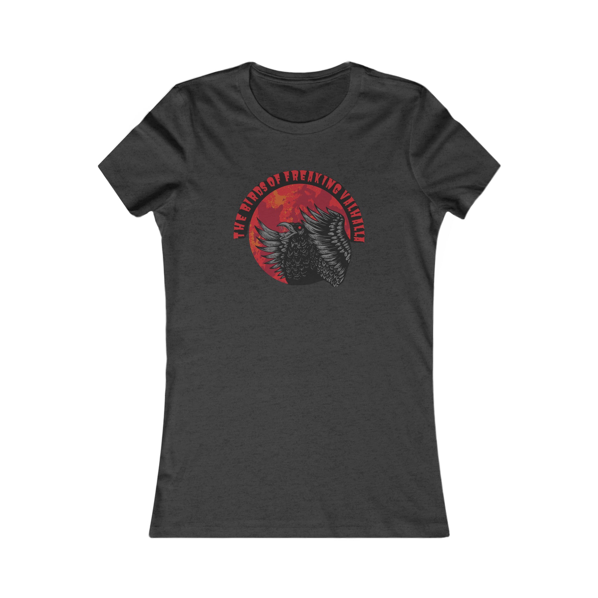 Women's Favorite Tee, Birds of Valhalla, T-Shirt, Printify