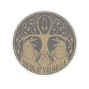Kiss-Cut Stickers, Birds of Valhalla, Paper products, Printify