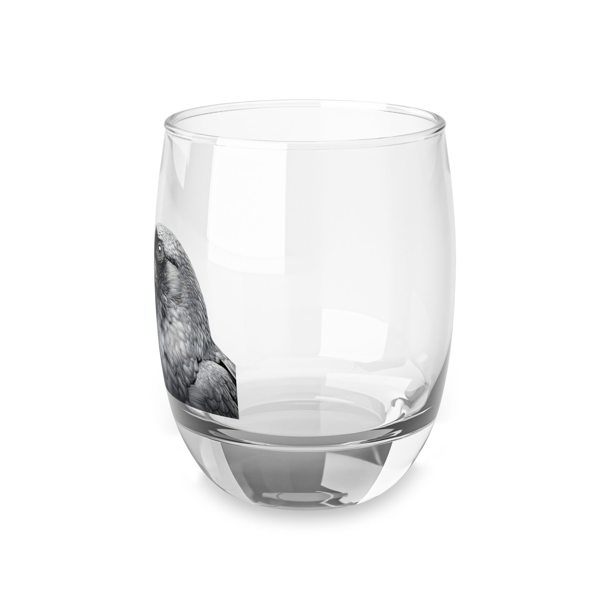 The Raven Whiskey Glass, Birds of Valhalla, Mug, Printify