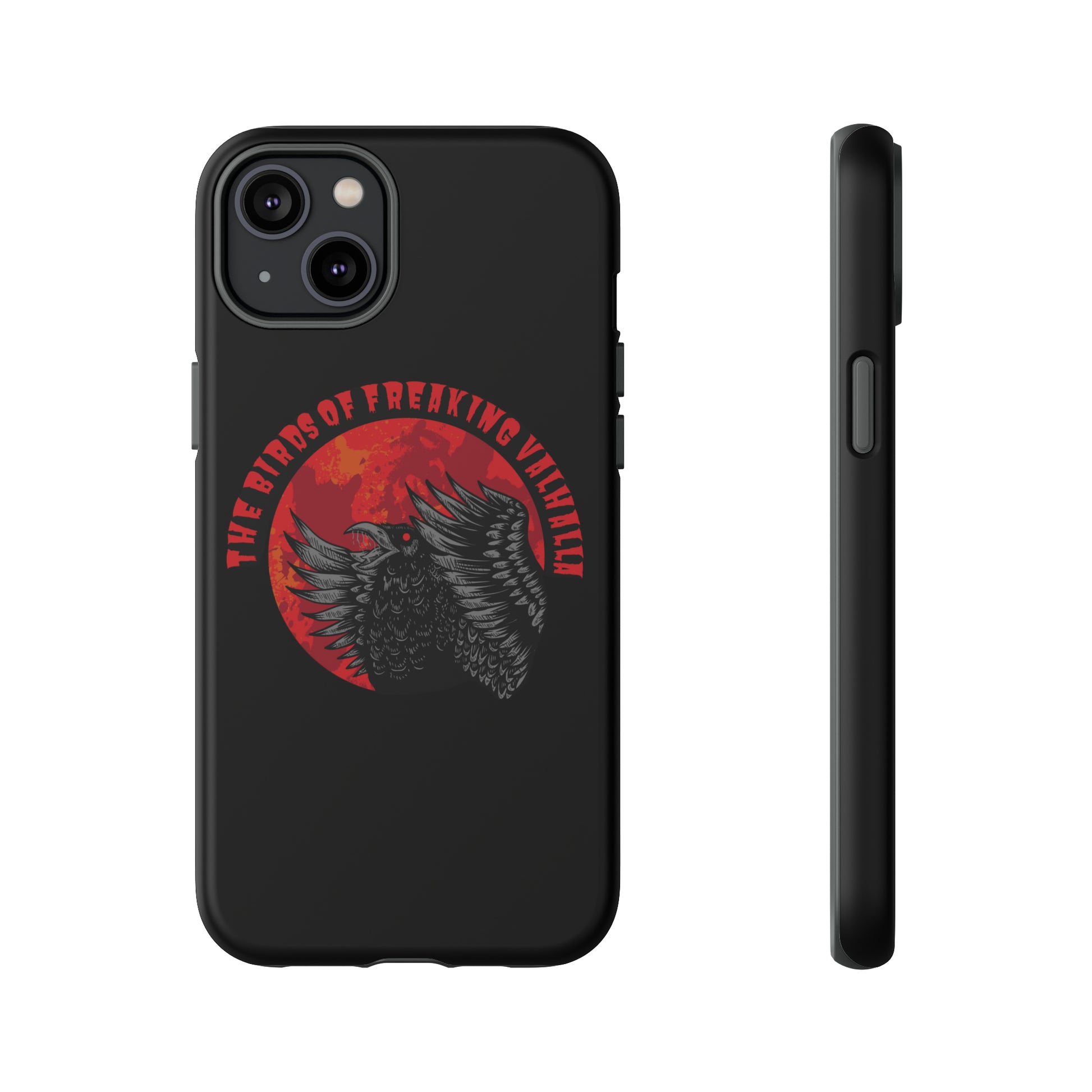 Iphone Birds of Freaking Valhalla Tough Cases, Birds of Valhalla, Phone Case, Printify