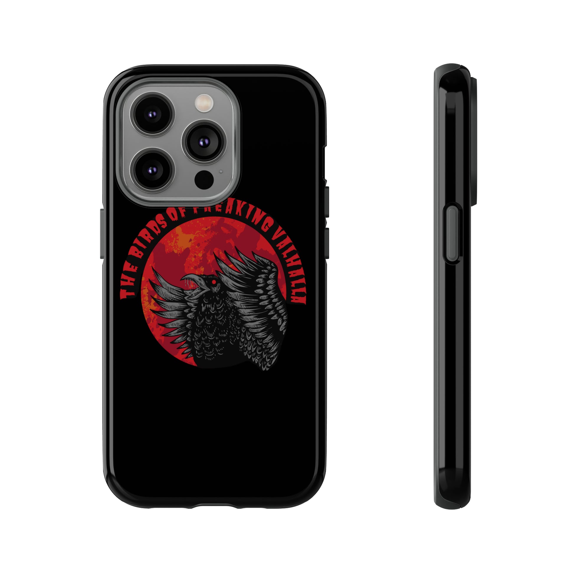Iphone Birds of Freaking Valhalla Tough Cases, Birds of Valhalla, Phone Case, Printify