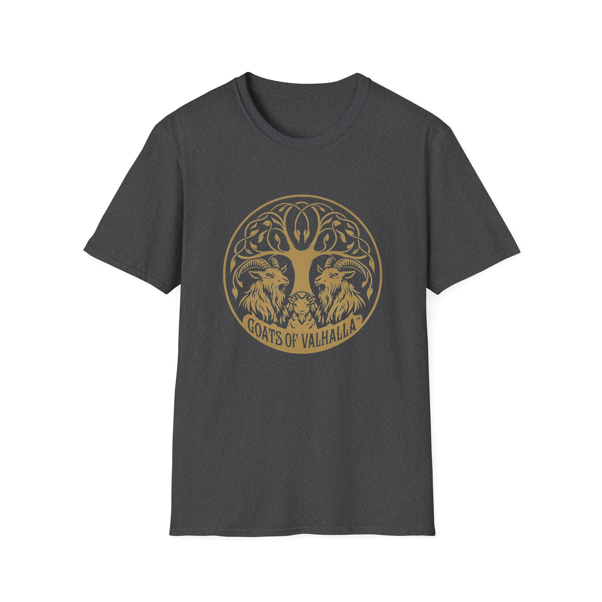 Goats of Valhalla Unisex Softstyle T-Shirt, Birds of Valhalla, T-Shirt, Printify