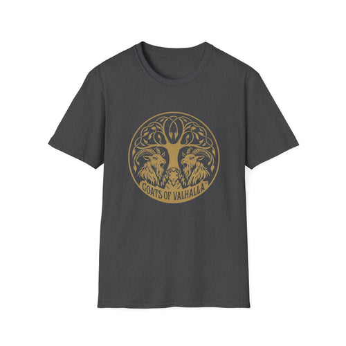 Goats of Valhalla Unisex Softstyle T-Shirt, Birds of Valhalla, T-Shirt, Printify