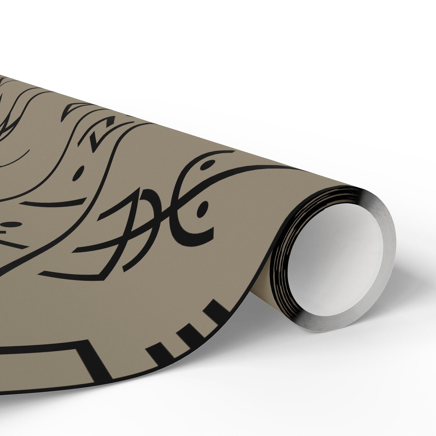 Norse Rune Wrapping Papers, Artist Drawn, Birds of Valhalla, Home Decor, Printify