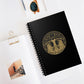 Spiral Notebook - Ruled Line, Birds of Valhalla, Paper products, Printify