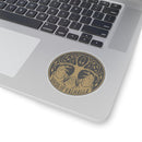 Kiss-Cut Stickers, Birds of Valhalla, Paper products, Printify