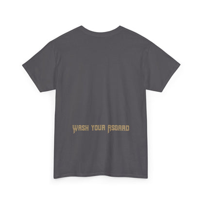 Unisex Heavy Cotton Tee, Birds of Valhalla, T-Shirt, Printify