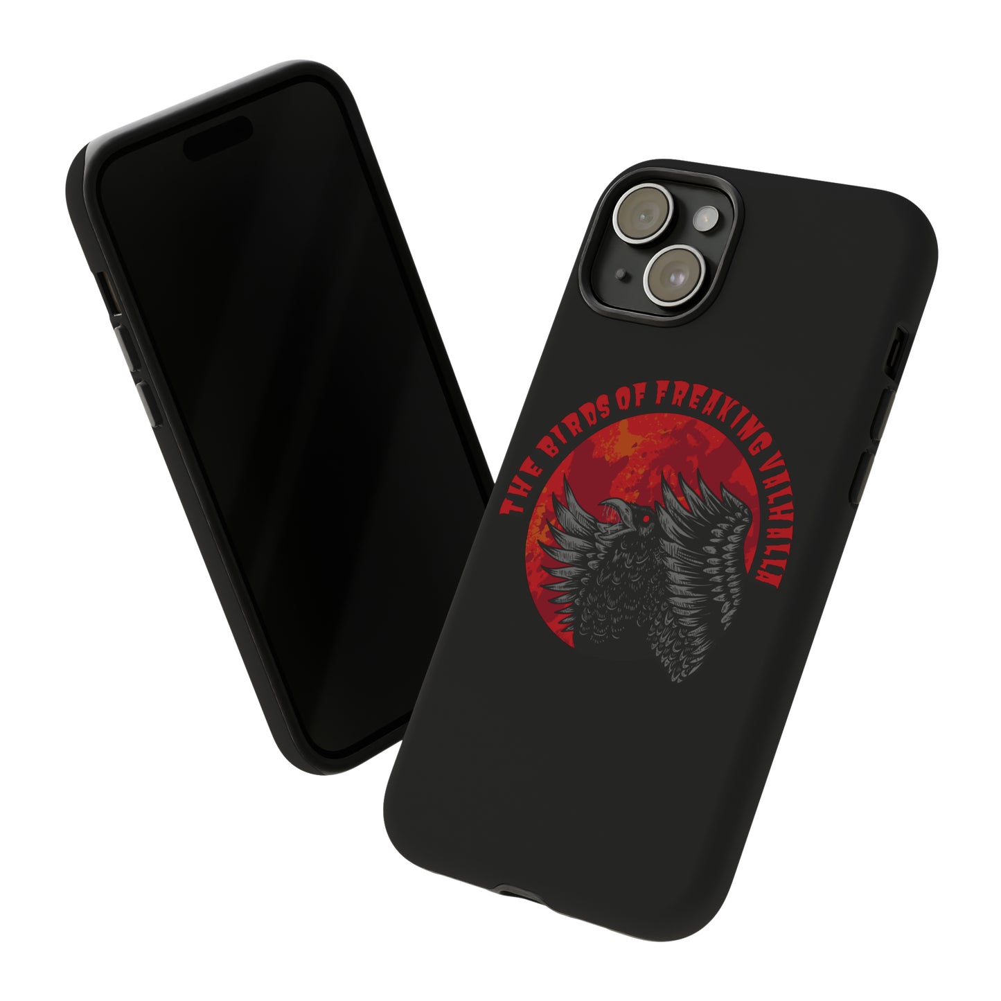 Iphone Birds of Freaking Valhalla Tough Cases, Birds of Valhalla, Phone Case, Printify