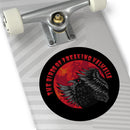 Birds of Freaking Valhalla Round Vinyl Stickers, Birds of Valhalla, Paper products, Printify