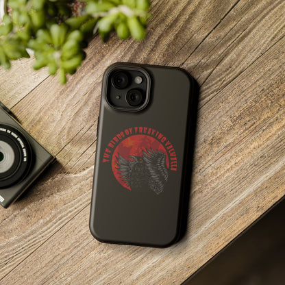 The Birds of Freaking Valhalla MagSafe Tough Cases Iphone 15, Birds of Valhalla, Phone Case, Printify