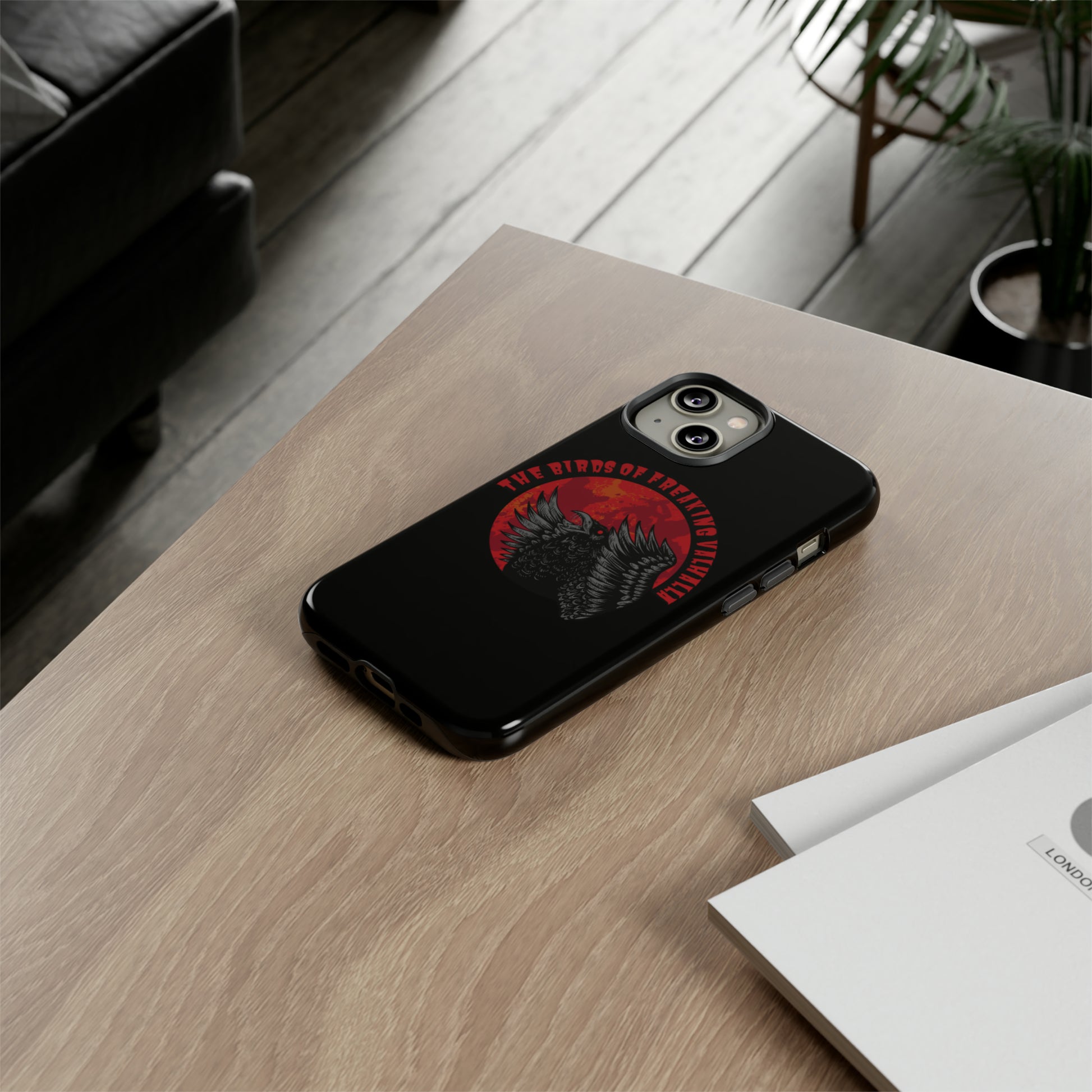 Iphone Birds of Freaking Valhalla Tough Cases, Birds of Valhalla, Phone Case, Printify