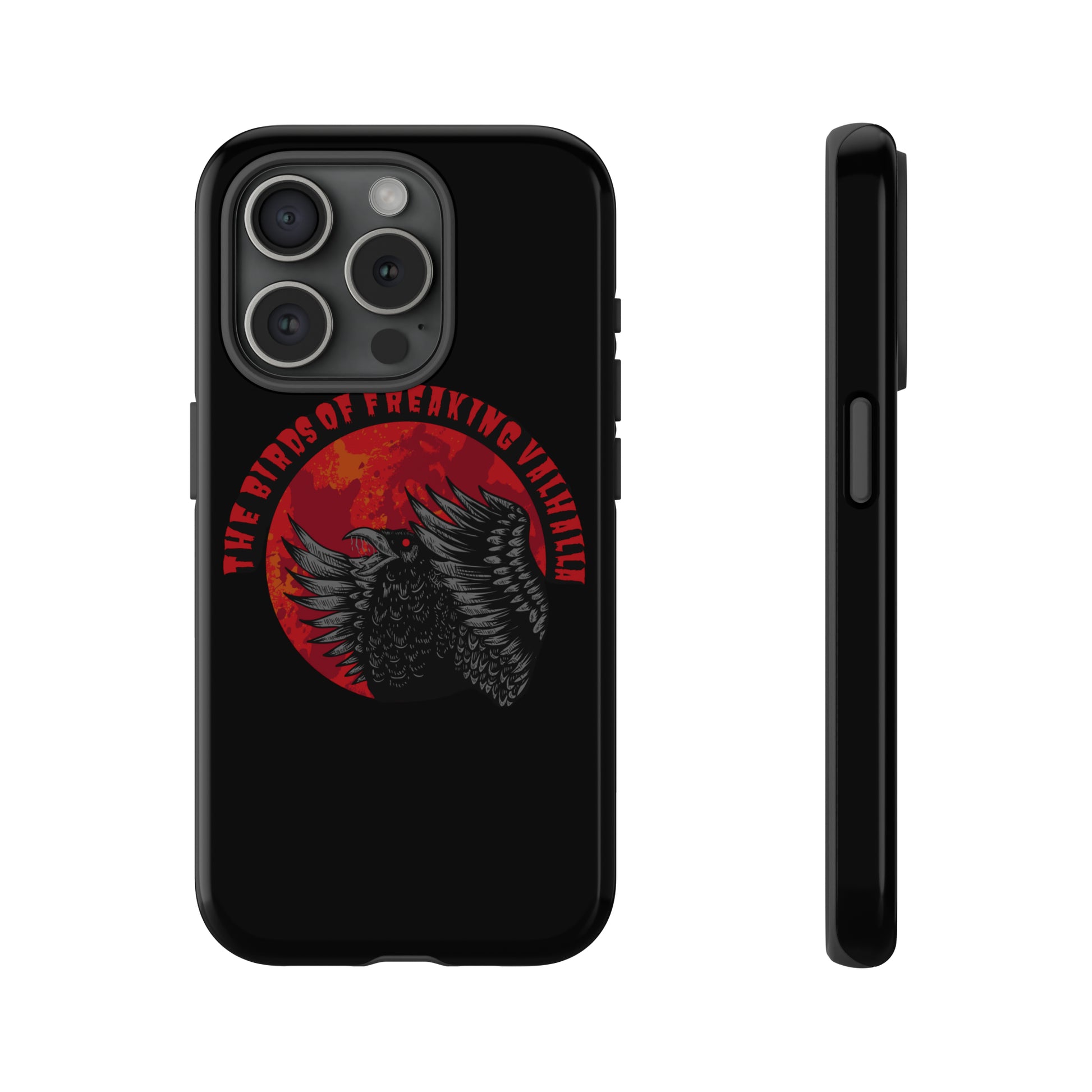 Iphone Birds of Freaking Valhalla Tough Cases, Birds of Valhalla, Phone Case, Printify