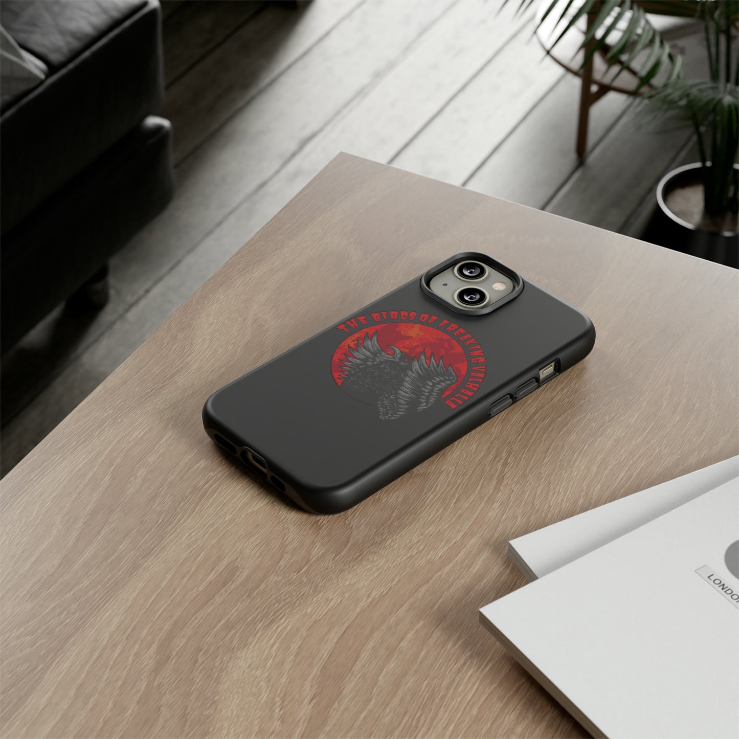 Iphone Birds of Freaking Valhalla Tough Cases, Birds of Valhalla, Phone Case, Printify