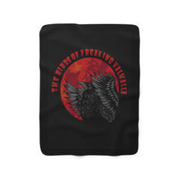 Birds of Freaking Valhalla Sherpa Fleece Blanket