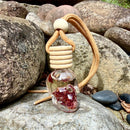Limited & Seasonal Glass Skull Car Air Freshener Diffusers, Birds of Valhalla, Seasonal, Birds of Valhalla