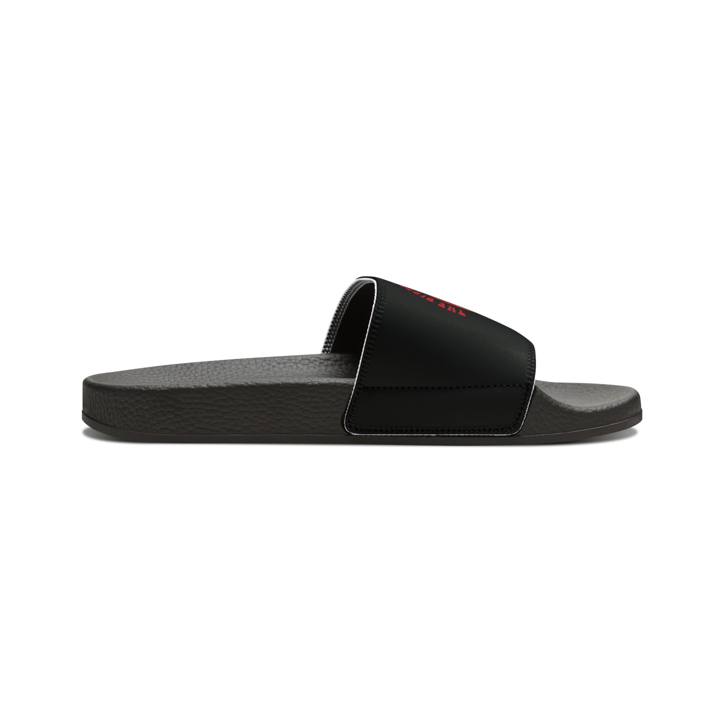 Birds of Valhalla PU Slider Sandals, Birds of Valhalla, Shoes, Printify