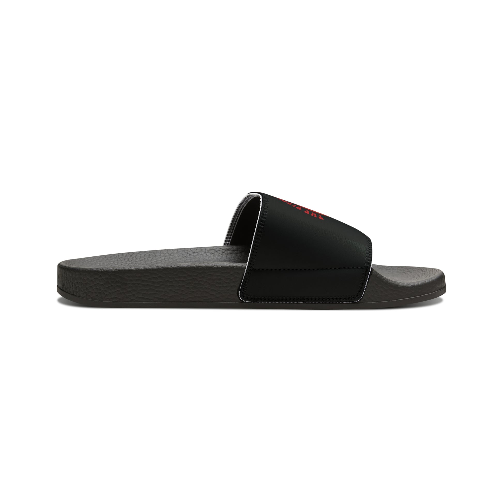 Birds of Valhalla PU Slider Sandals, Birds of Valhalla, Shoes, Printify