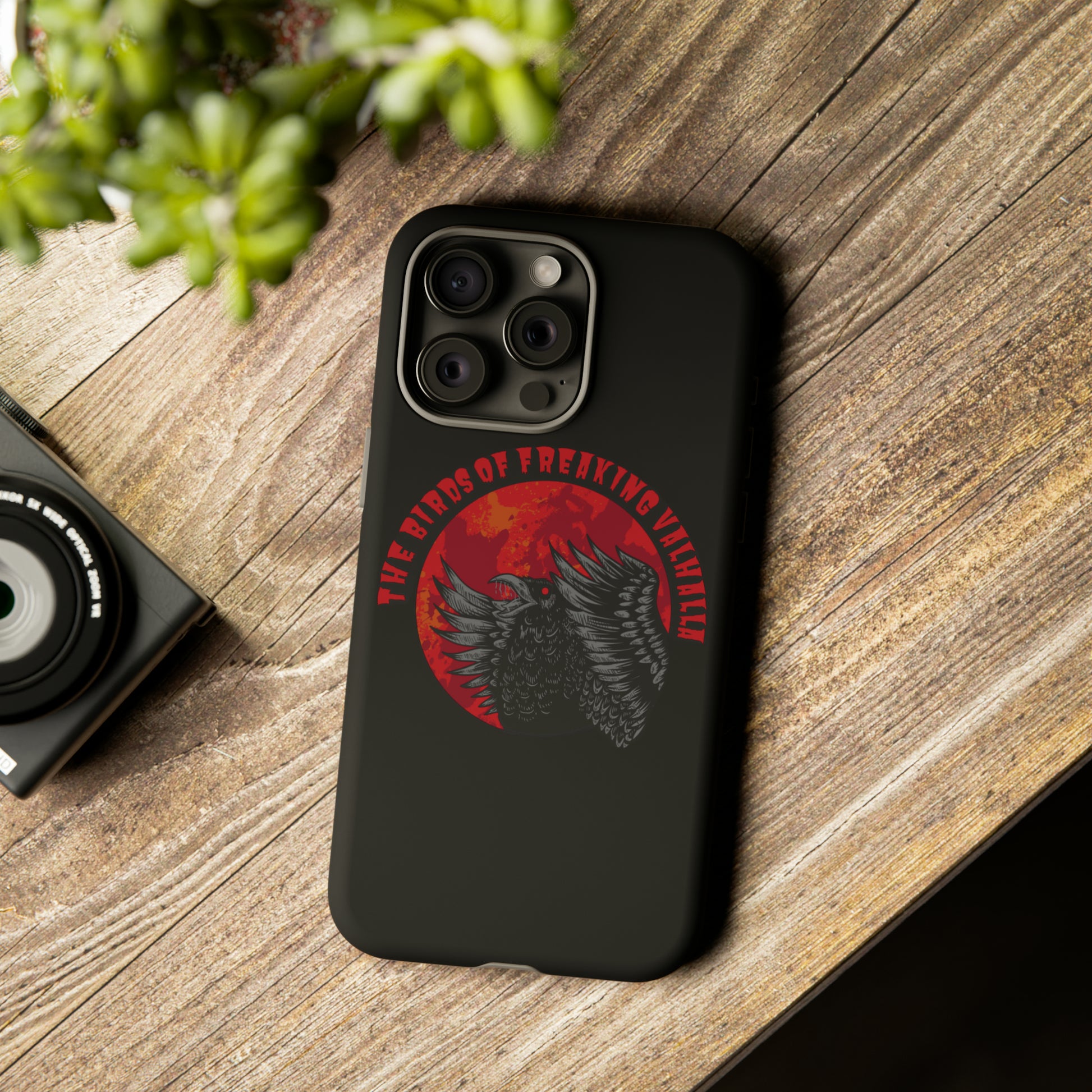 Iphone Birds of Freaking Valhalla Tough Cases, Birds of Valhalla, Phone Case, Printify